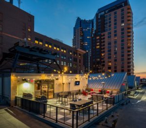 Rooftop patio at 333 on the Park